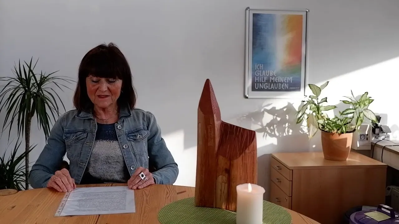 Morgenandacht am 23.3.2022