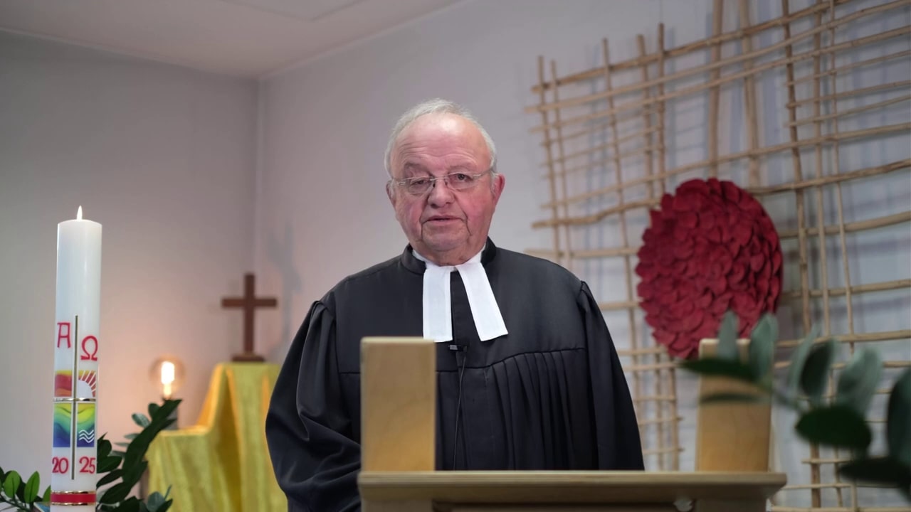 Gottesdienst am 25.5.2025